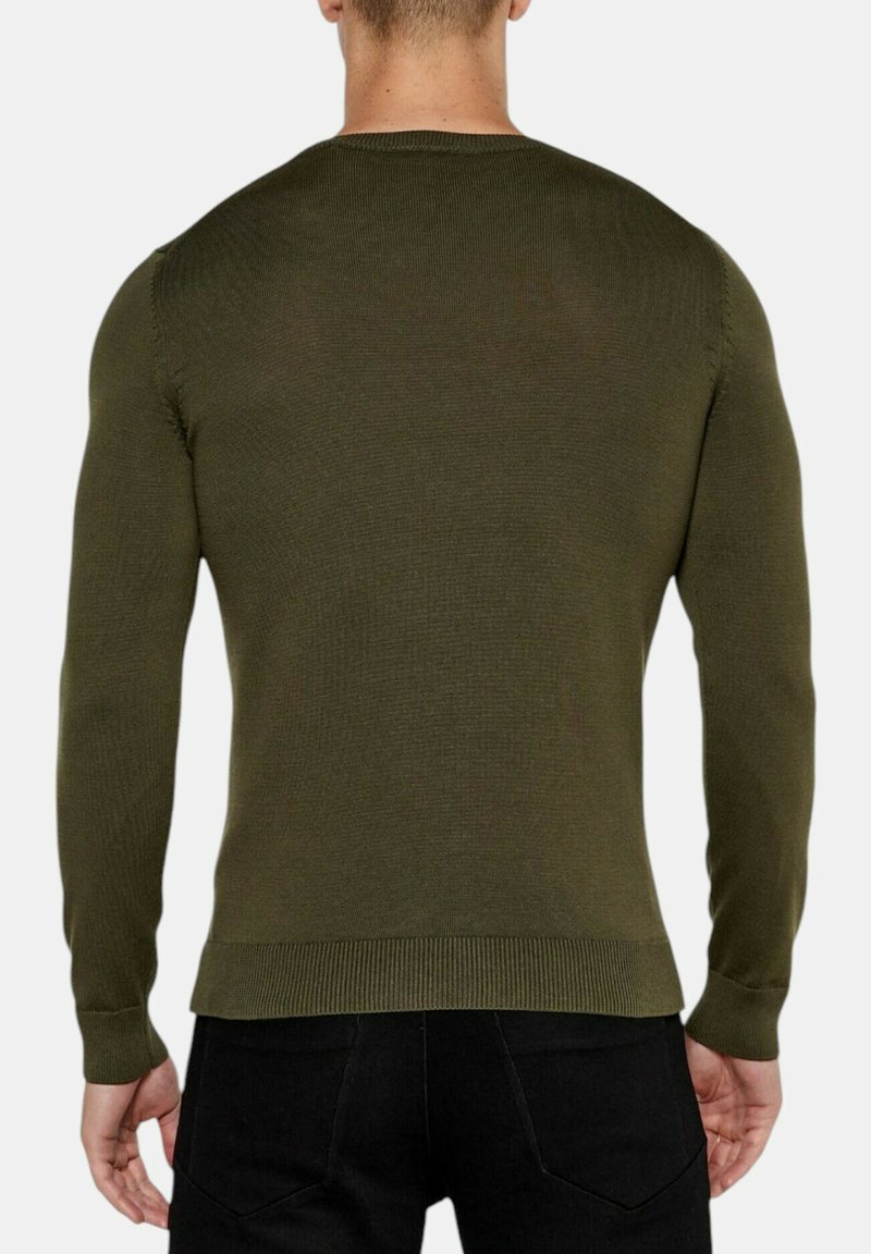 Arovescio | Gilet maglia con bottoni verde - lemlò