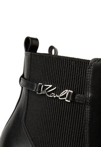 KARL LAGERFELD ASTRA NOVA GORE  - Ankelboots med høye hæler - black lthr