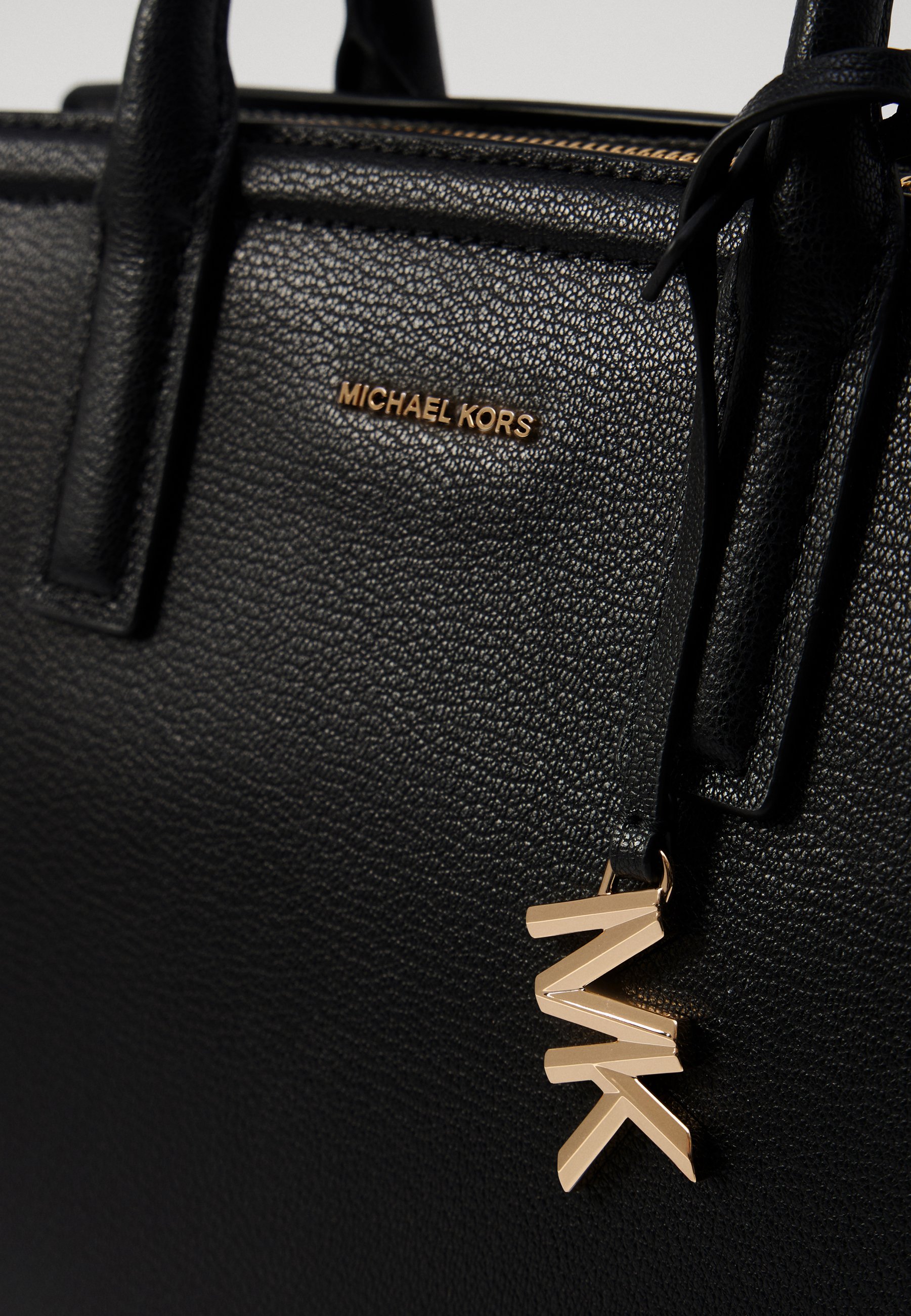 MICHAEL Michael Kors LAILA SATCHEL - Geantă de mână - black/negru