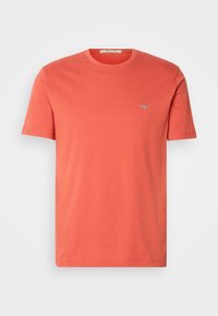 Unselected, brick red