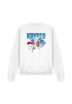 Warner Brothers, SUPERMAN 2025 KRYPTO JUMP - Sweatshirt - white