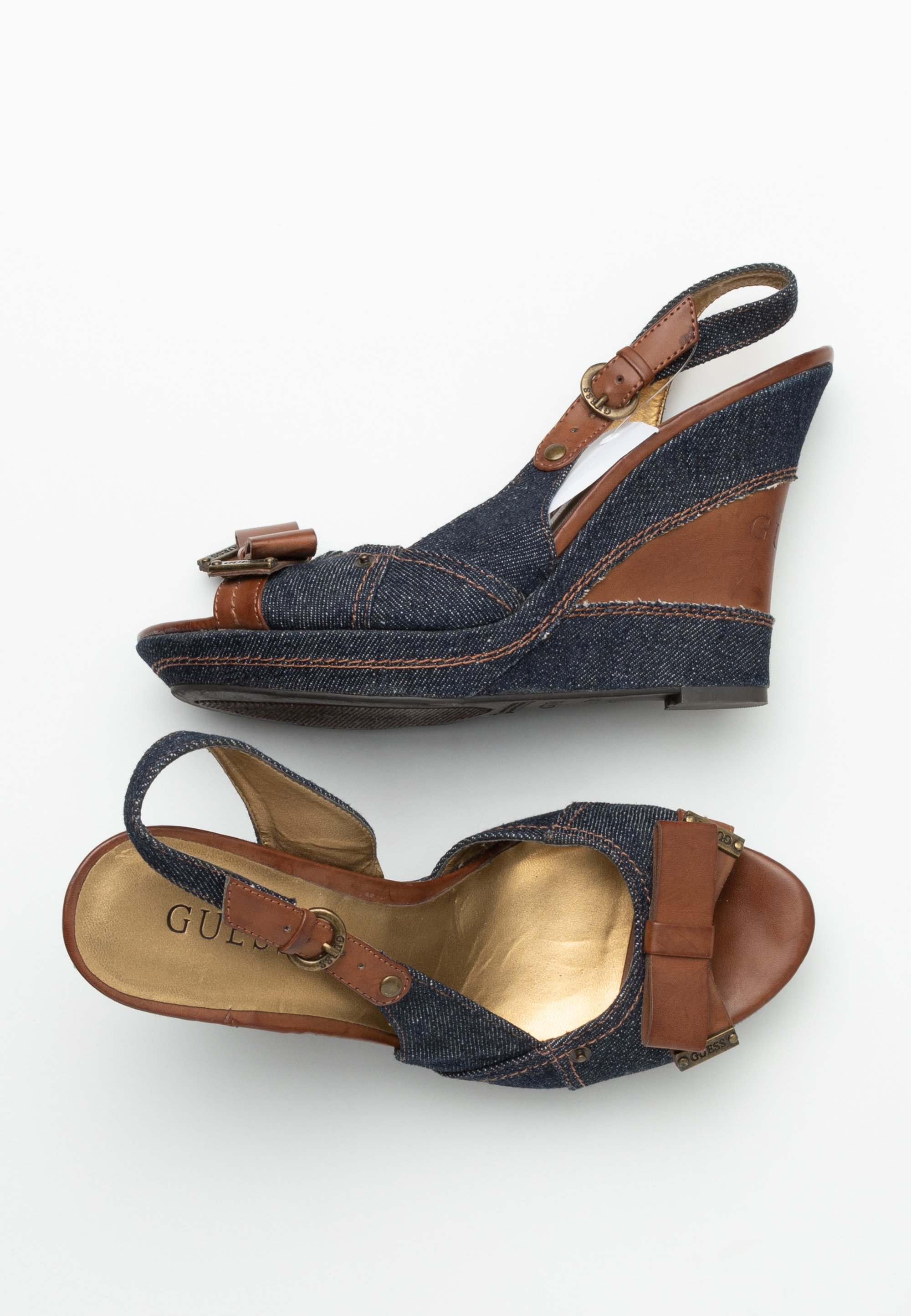 Sandali Guess Guess Su Zalando Guess Sandali Con Plateau Blue