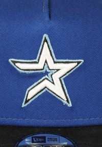 New Era HOUSTON ASTROS MLB ANNIVERSARY SIDEPATCH COOPERSTOWN  SKY 9FORTY A-FRAME SNAPBACK - Cap - blau