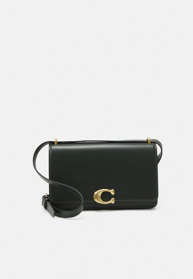 COACH LUXE REFINED BANDIT SHOULDER  - Taška s příčným popruhem - amazon green