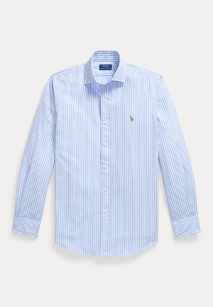 Polo Ralph Lauren CUSTOM FIT STRIPED STRETCH OXFORD SHIRT - Ing - blue/white