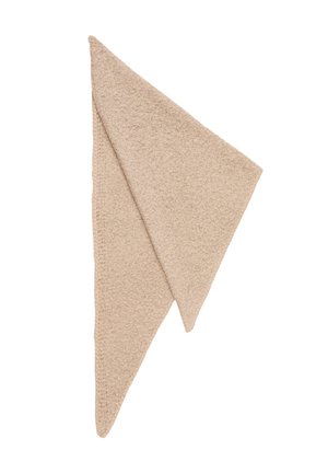 TUCH AUS BOUCLÉ - Halsdoek - sandfarben