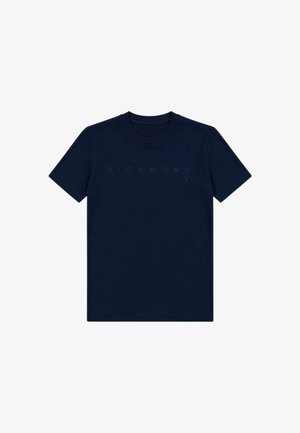 John Richmond, PATUM - T-shirt con stampa - blue