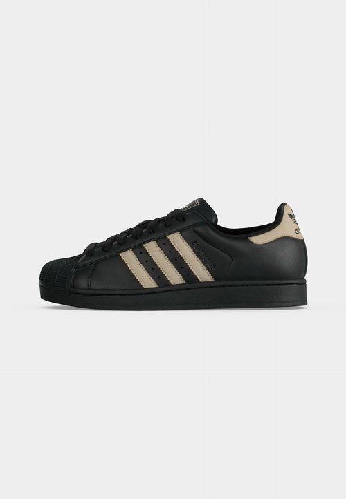 adidas SUPERSTAR II UNISEX - Trainers - core black/khaki three — photo 2