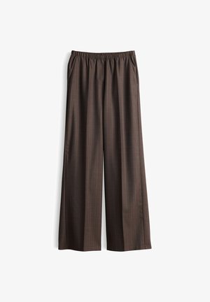 OPUS PANTS, MID RISE WIDE FIT - Pantalon classique - affogato