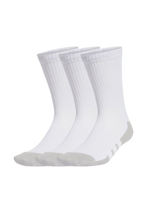 ESSENTIALS CLIMACOOL CREW 3 PAIRS - Chaussettes de sport - white   grey two