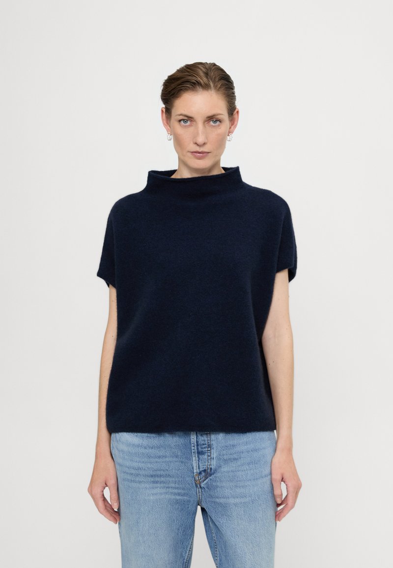 Filippa K - XIMENA - T-Shirt basic - navy, Vergrößern