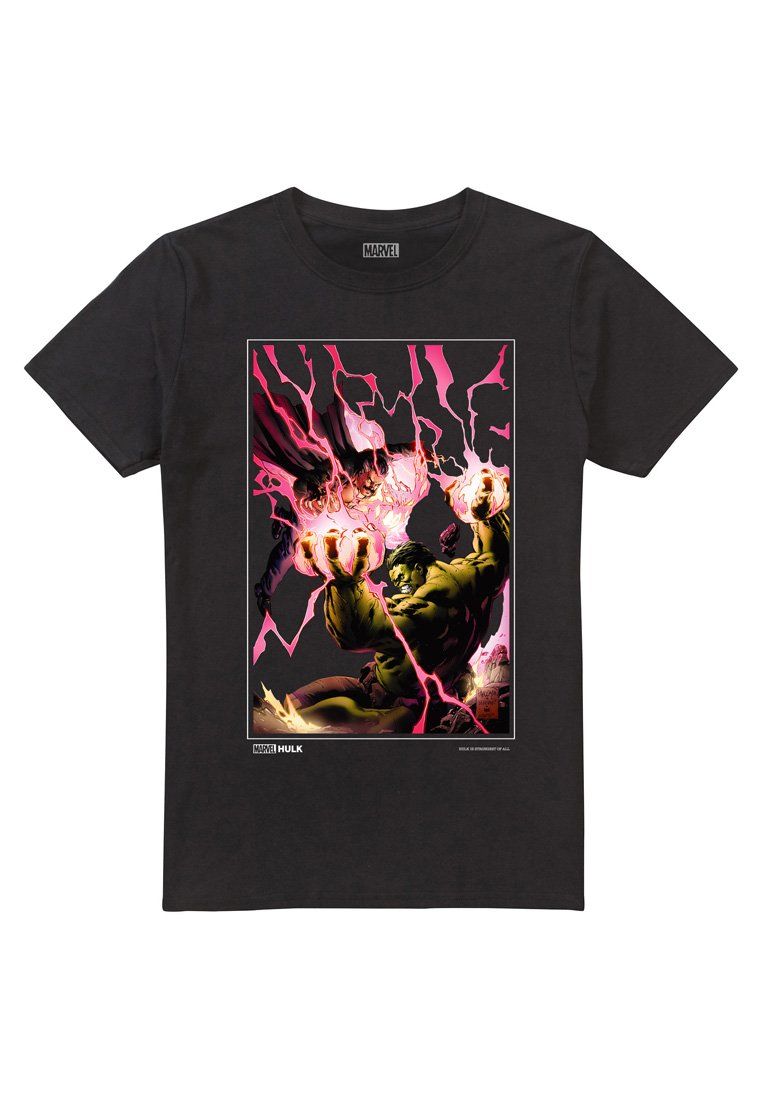 Marvel T-shirt print zwart Marvel T-shirt print zwart
