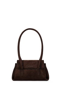 HOMBRO CON SOLAPA Y DOBLE ASA - Bolso de mano - marron