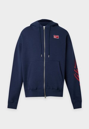 Nike Sportswear, HOODIE - Sweat zippé - obsidian