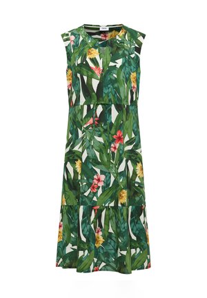 Cecil, MIDI-KLEID MIT FLORALEM MUSTER - Robe de jour - khaki