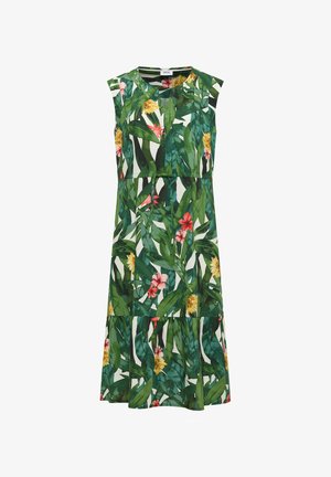 Cecil, MIDI-KLEID MIT FLORALEM MUSTER - Robe de jour - khaki