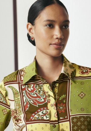 Next, LONG SLEEVE SHIRT - Hemdbluse - multicoloured scarf print