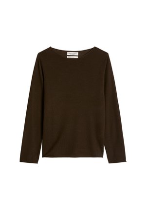 Marc O'Polo, KNIT PULLOVERS LONGSLEEVE - Trui - burnt coffee