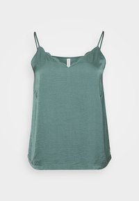CARDEBBIE SINGLET WVN - Top - balsam green
