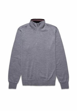 HALF-ZIP  - Strickpullover - grey