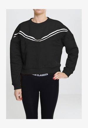 Felpa Uomo Urban Classics Con Scollo Rotondo E Strisce: Casual, Morbida E Versatile
