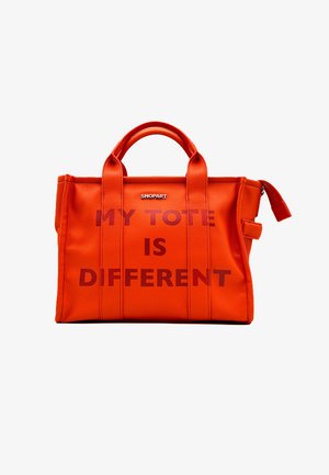 Shop Art Shopping bag - arancione