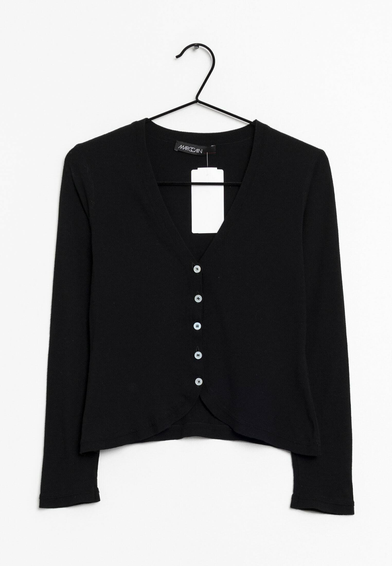 Marc Cain Strickjacke black/schwarz (Pre-owned) Zalando