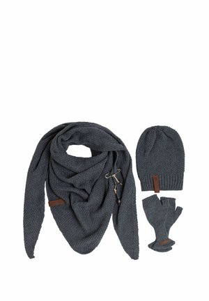 SET - Sjaal - anthracite