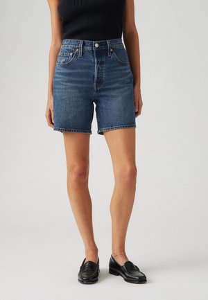 501® MID THIGH - Denim shorts - broken midnight
