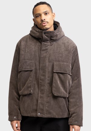 Redefined Rebel, TROY JACKET OVERSIZED FIT - Зимно яке - turkish coffee