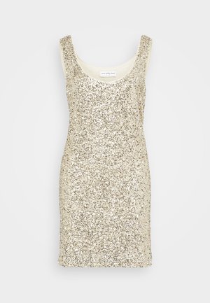 Never Fully Dressed SEQUIN RUBY DRESS - Cocktailkleid/festliches Kleid - silver