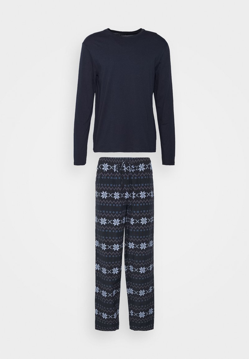 Pier One Pyjamas Dark Blue bordeaux dark Blue Zalando de
