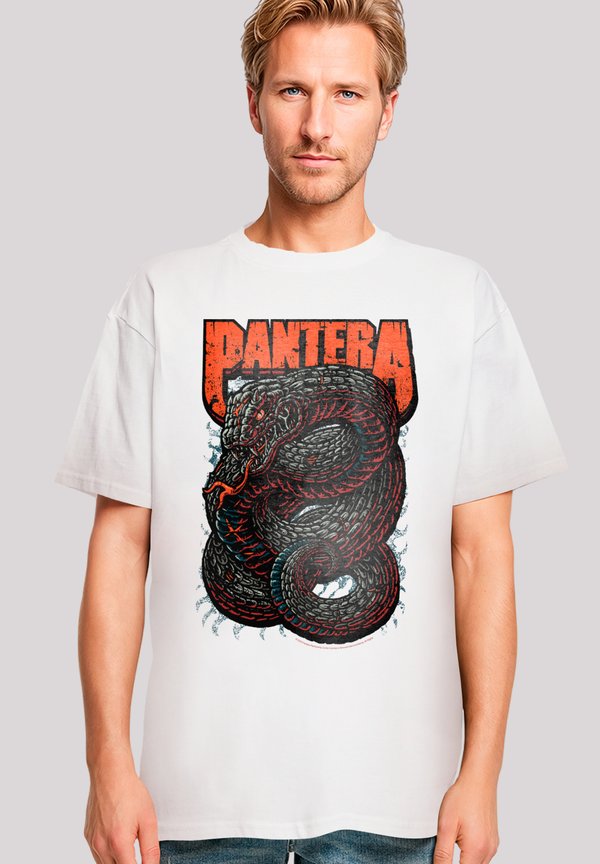 PANTERA VENOMOUS SNAKE - T-Shirt print - weiß