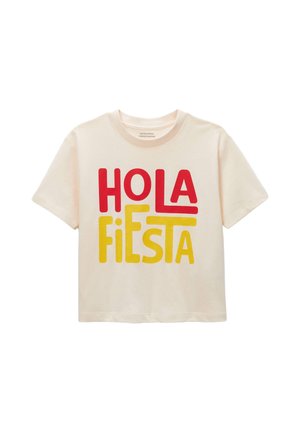 Monoprix, T-shirt imprimé - amaretti