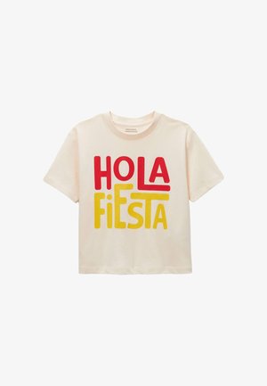 Monoprix, T-shirt imprimé - amaretti