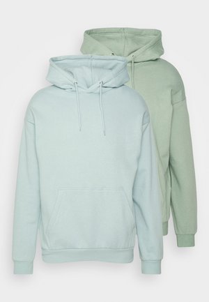 2 PACK - Sweatshirt - green/blue