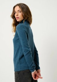 Authentic Cashmere Strickpullover - green mottled duck