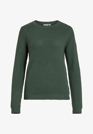 VIDALO O-NECK L/S NOOS - Jumper - duck green