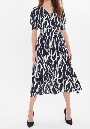 Shirt dress - black