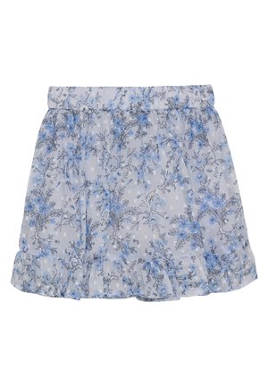 FLOWER DOBBY - A-Linien-Rock - xenon blue