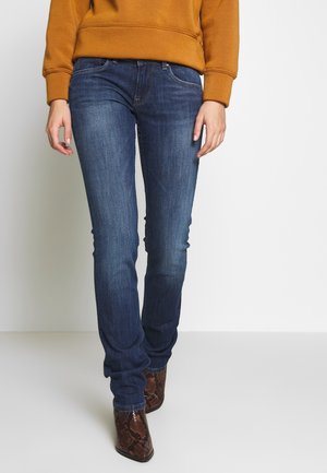 Straight leg jeans - dark-blue denim