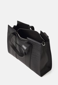 Zign LEATHER - Håndveske - black