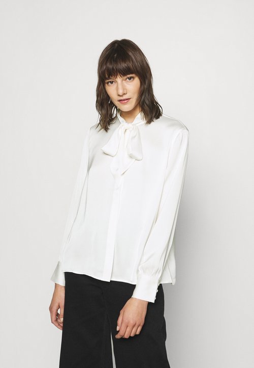 Chemisier-blouse Anna Field Femme Blanc - Taille 42 - Style D'affaires - Occasion Très Bon état