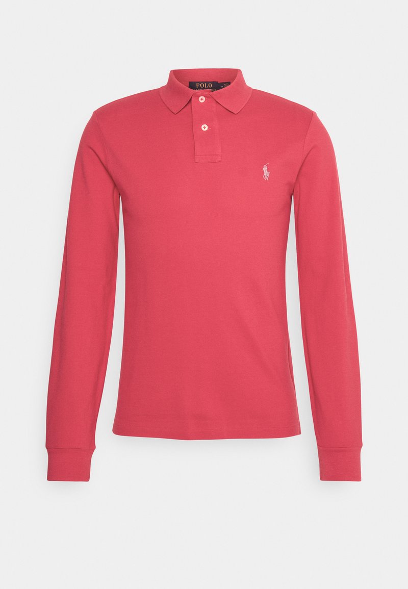 Polo Ralph Lauren SLIM FIT LONG-SLEEVE POLO SHIRT - Camisola de manga comprida - starboard red