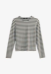 Vald, chocolate brown ecru stripe