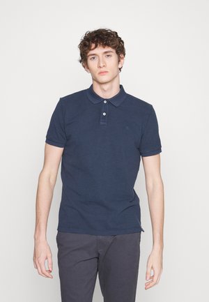 SHORT SLEEVE BUTTON PLACKET - Polotričko - dark navy