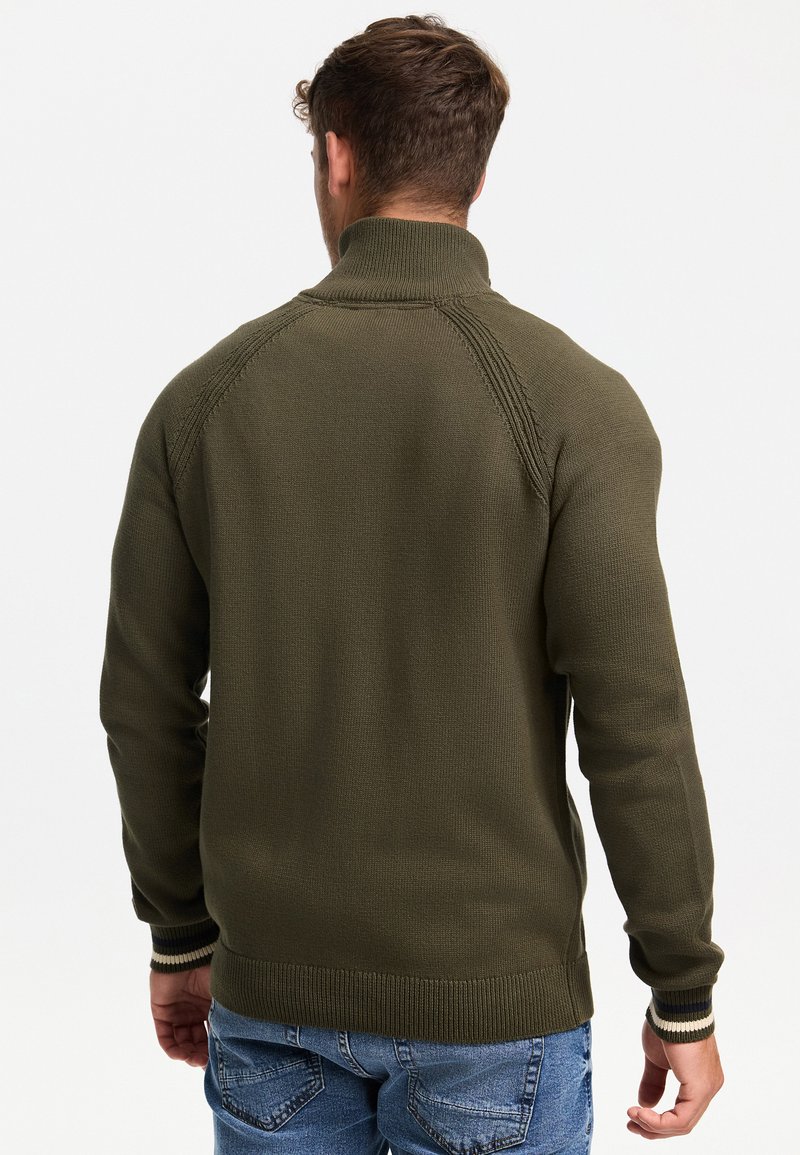 Felpa Casual Coofandy Felpa Uomo Con Mezza Zip E Collo Alto COOFANDY - Sweatshirt Senza Cappuccio, Regular Fit, Per Casual E Sport Felpa Con Collo Alto Uomo