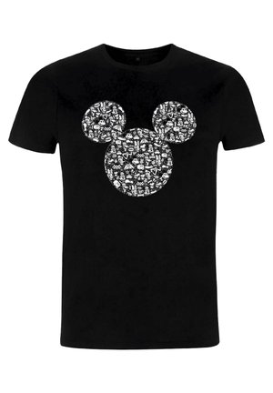 DISNEY CLASSIC MICKEY MICKEY ICONS FILL UNISEX - Print T-shirt - black