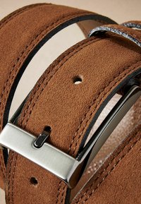Next SIGNATURE DOUBLE KEEPER - REGULAR FIT - Gürtel - tan brown