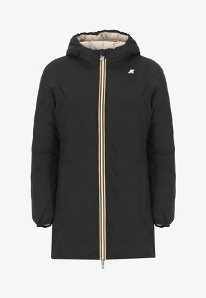 K-Way Piumino lungo - black